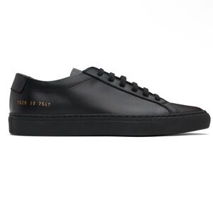 COMMON PROJECTS - Black Original Achilles Low Sneakers